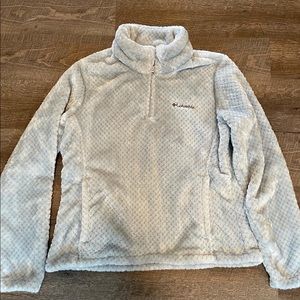 Columbia Sherpa quarter zip up sweatshirt